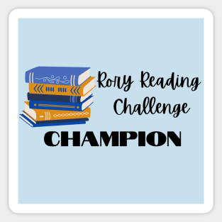 Rory Reading Challenge Book List Champion Sticker